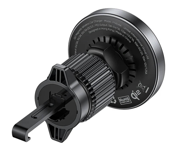 UNITEK Uchwyt samochodowy Qi2 38W P1404ABK01 - 1369169 - zdjęcie 3